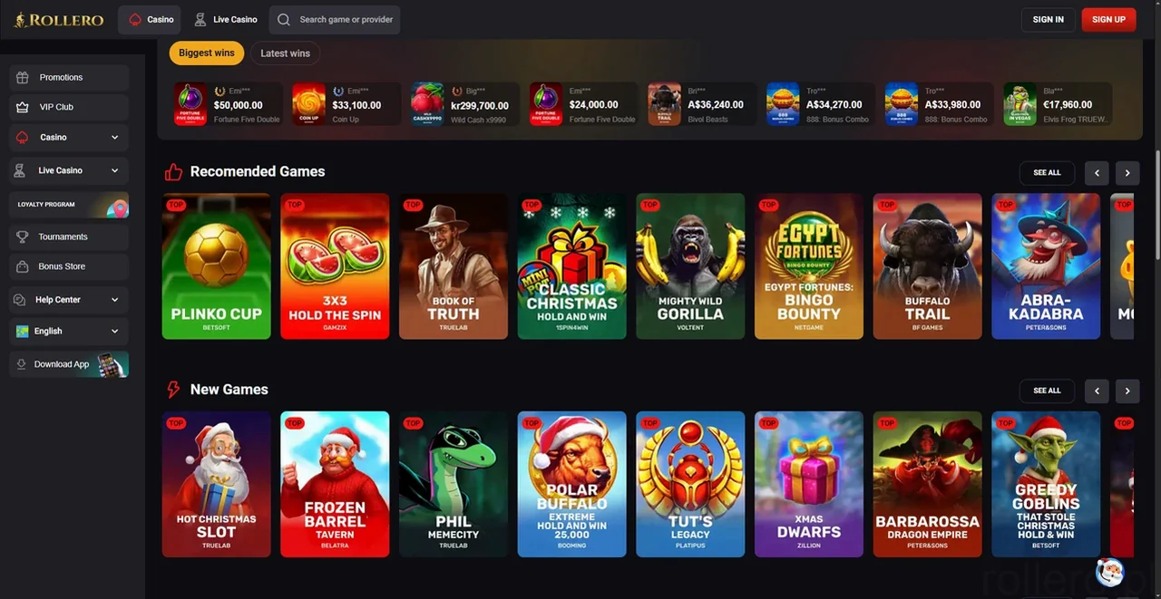 Rollero Casino Casino